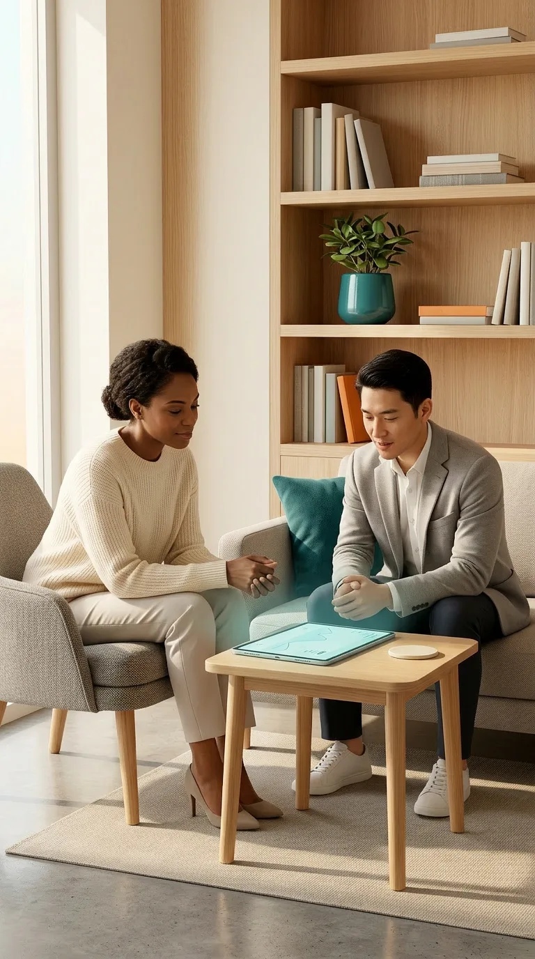 Two people coaching — Intermediate tier